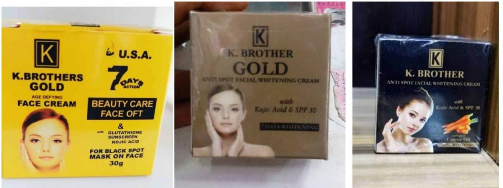 K brothers face cream
