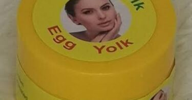 Egg yolk face cream