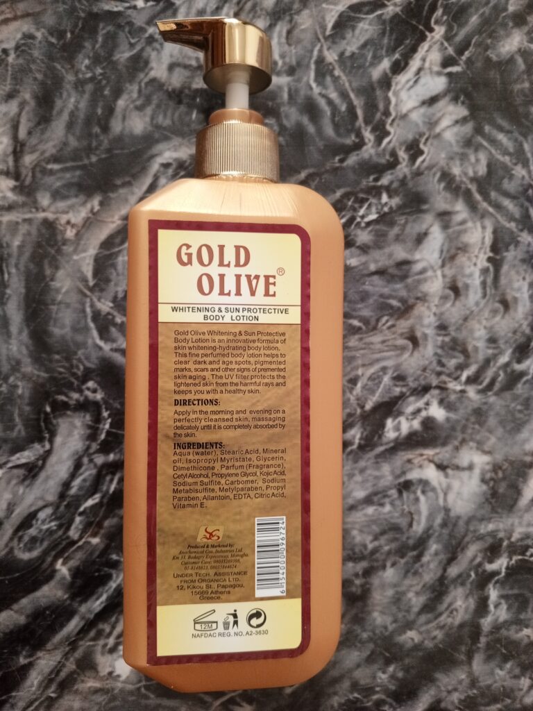 Gold Olive Lotion 