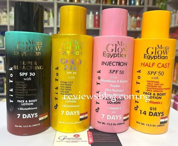 Mega Glow Egyptian Lotion
